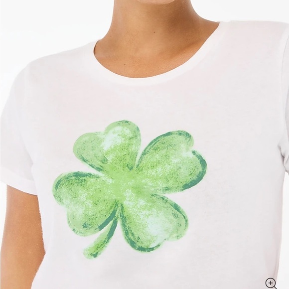 J crew Clover graphic tee - Picture 2 of 3